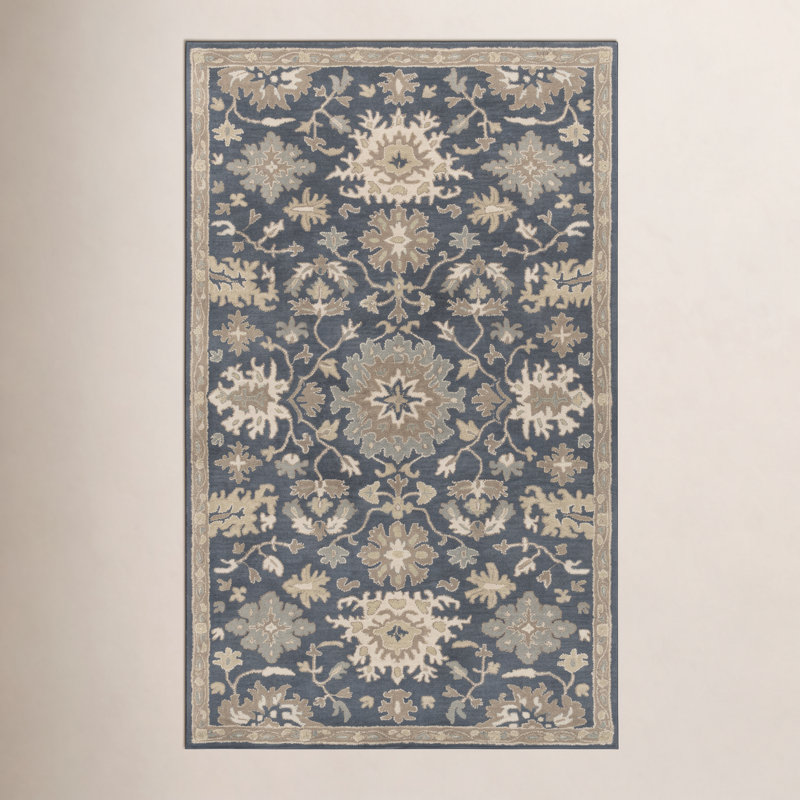 Arden Hand-Tufted Wool Area Rug, Rectangle 5' x 8'