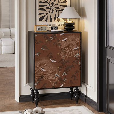 Armoire de rangement de salon de style français