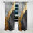 Brookview - Spirals Abstract Blackout Curtain - 1 Panels-2116887437