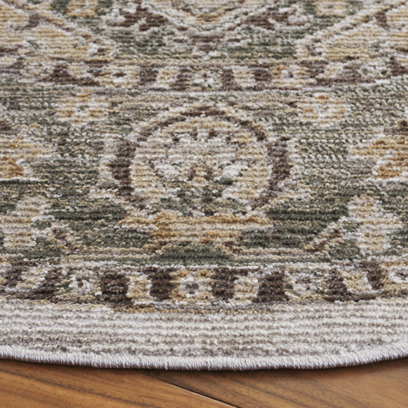 Hazel 500 Performance Oriental Rug, Round 6'