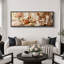 «Sunny Coffee Breakfast Kitchen», art de cuisine, impression sur toile encadrée, 3 pièces-132210046-132210048