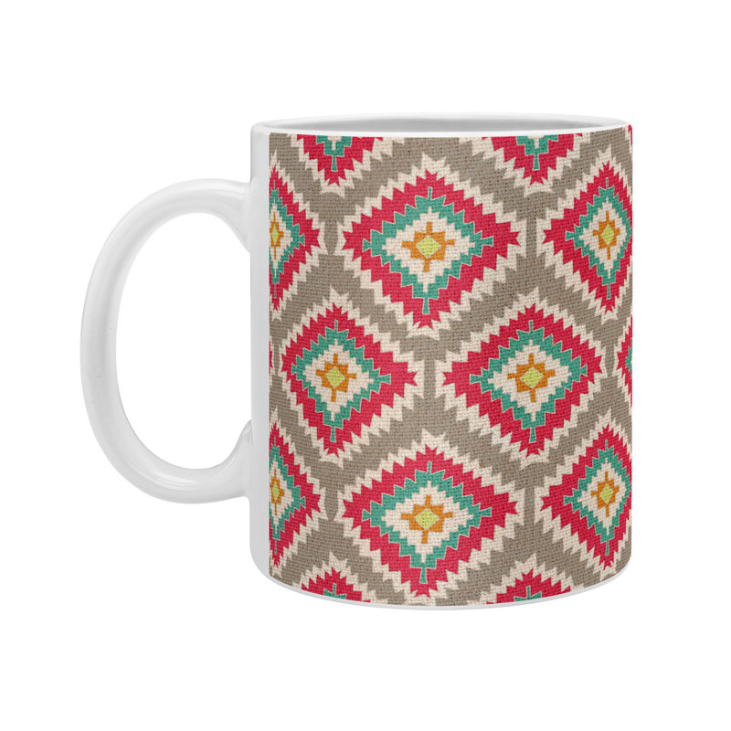 Grande tasse à café aztec fiber