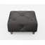 Melrose 65Cm Wide Genuine Leather Tufted Square Ottoman