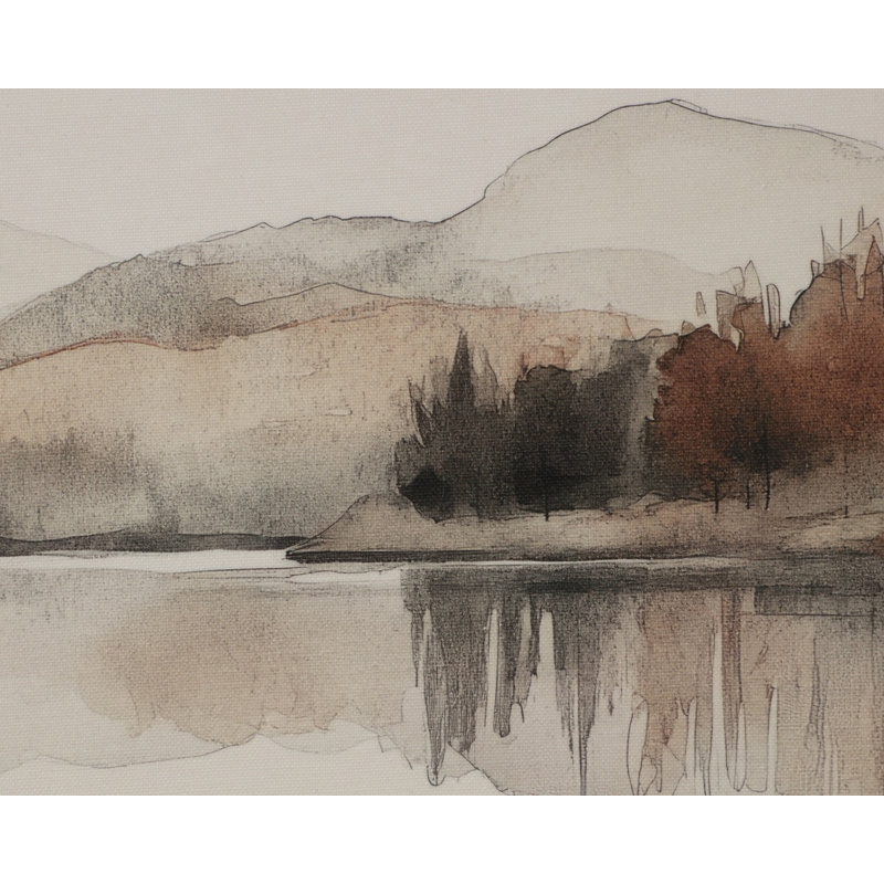 Silent Lake I Print