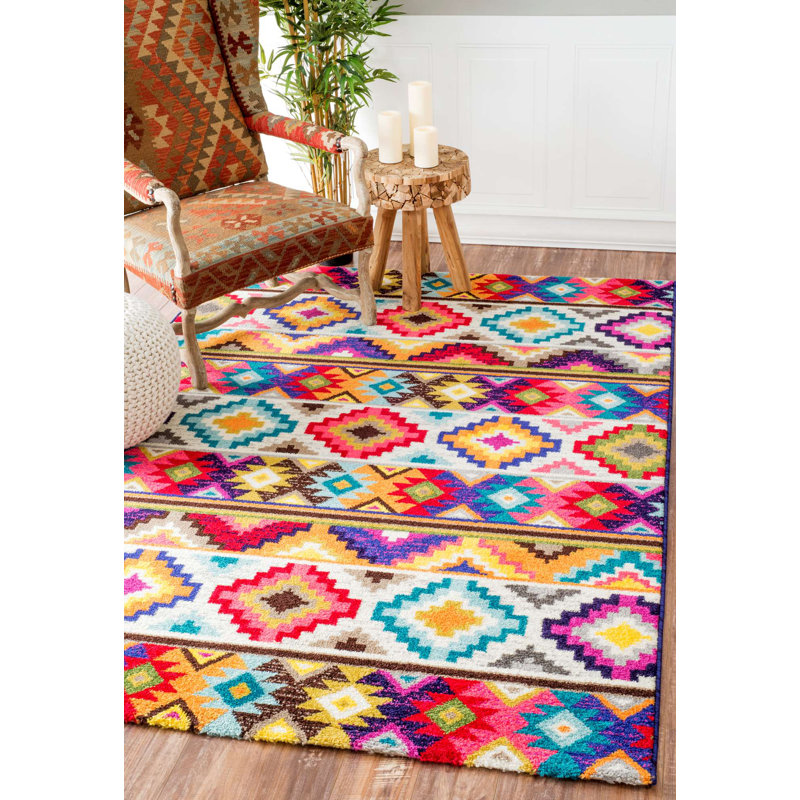 Southwestern Area Rug, Rectangle 244 x 305cm