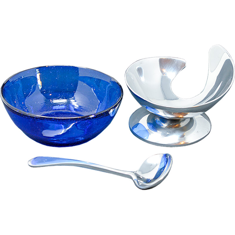 Stylized Parfait Bowl With Spoon