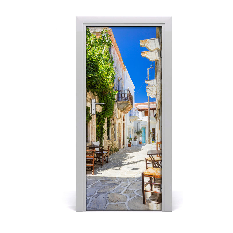 Naxos Island Greece Door Decal
