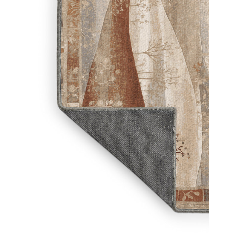 Amber Horizon Rug, Round 4'