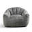 Compression Velvet Fabric Shell-Shaped Large Bean Bag Chair-1216501933