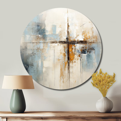 Clarey - Spiritual Round Metal Art