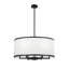 Luminaire suspendu tambour 6 lumières
