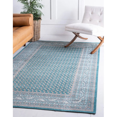 Evilyn Cotton Abstract Indoor Rug