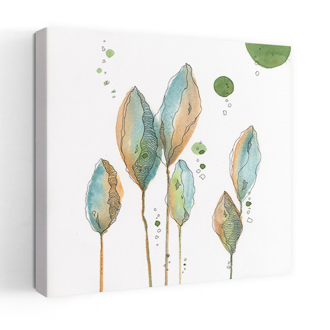 Soft Abstract Botanicals Abstract Delicate Minimalist Landscape Nature Wall Art Print