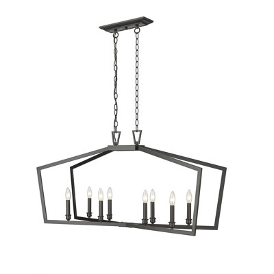 8 - Light Dimmable Kitchen Island Chandelier