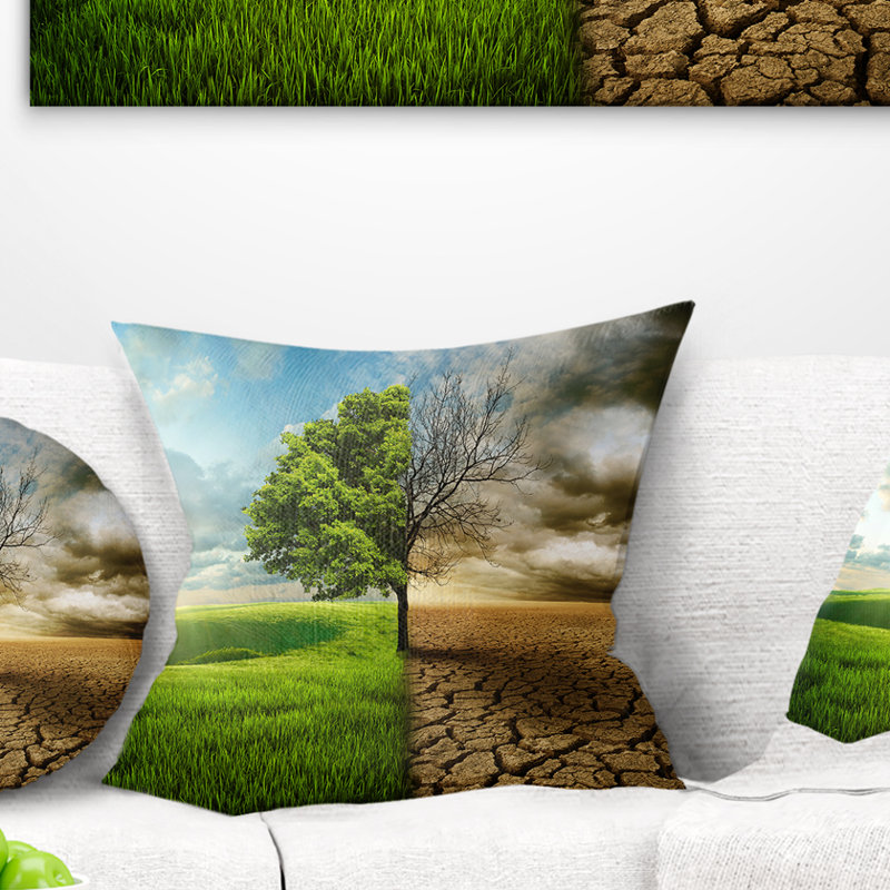 Coussin Schafer Landscape, 16 po x 1 po, Coussin décoratif