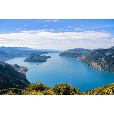 Corna Trentapassi And Lake Iseo, Lombardy, Italy by Orietta Gaspari - No Frame Print on Canvas