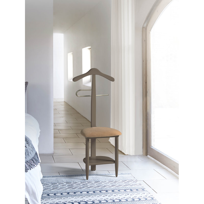Freestanding Valet Stand, Moka