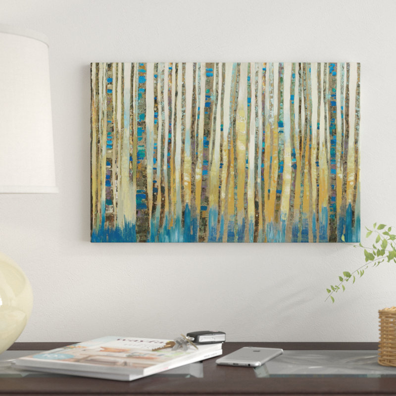 « delta », impression sur toile, H 40 po x l 60 po x P 1,5 po, Pas de tapis, Toile tendue