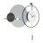 Metal Wall Clock