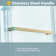 56-60'' - W x 76'' H Single Sliding Shower Door with Nano Coating Easy-clean Stainless Steel Frameless Shower door X01