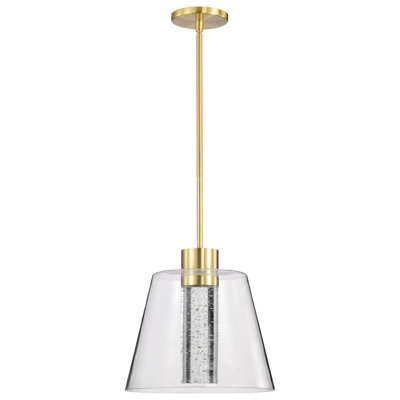 Abbondio - Luminaire suspendu DEL - Cristal à bulles K9 - 3000K CCT