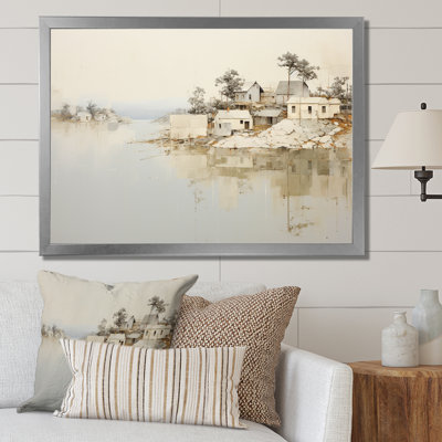 Lakehouse Tranquility sur toile