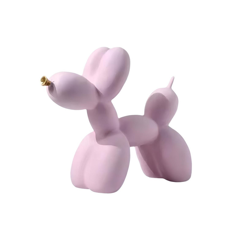 Chic Decorative Object, Pink Polyester, 6.7 x 3.1 x 8.7 inches | 100% Durable Polyester Material, Ideal for Home Decor | Perfect Accent Piece for Living Room, Bedroom, or Office, Stylish and Modern Design