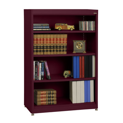 Elite Radius Edge 52" H x 36" W Steel Standard Bookcase