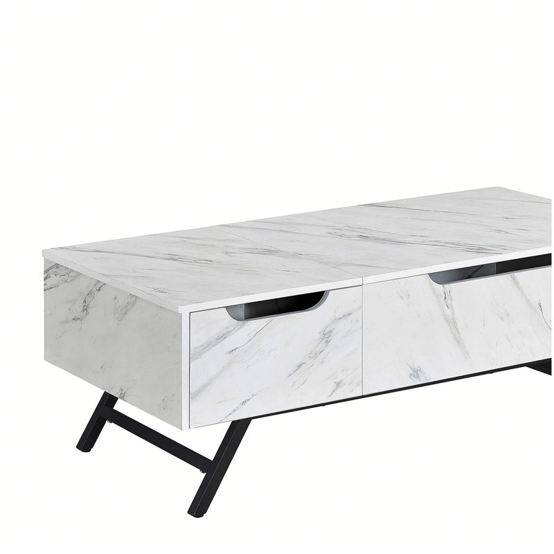 Table basse blanche