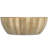 Elmbrook 34"W Solid Mango Wood Modern Industrial Round Drum Coffee Table, Fully Assembled-80974603