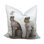 Regal Grayhound Luxe Square Pillow Cover & Insert