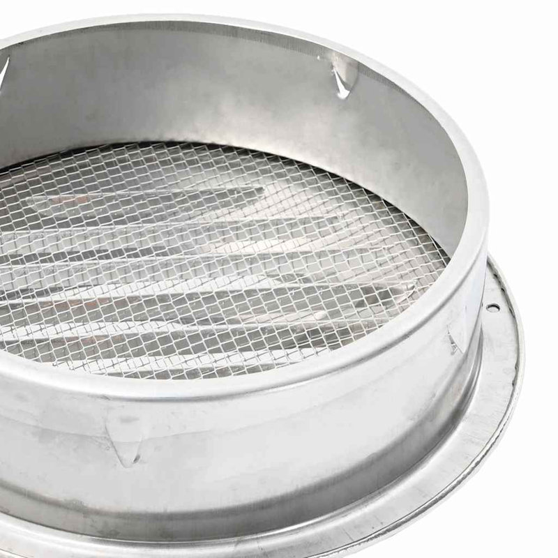 VidaXL Stainless Steel Vent Cover, 6cm H x 22cm W x 22cm D