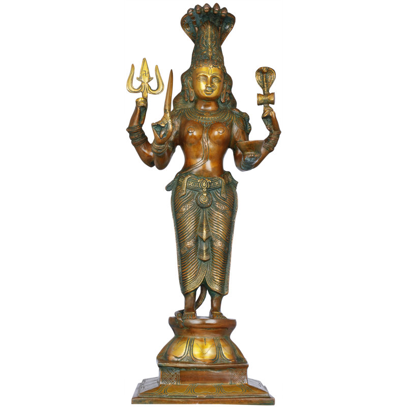 Déesse Mariamman, objet décoratif, Double Chola