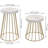 2 Piece Cake Plate Stand Set
