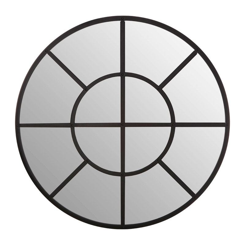 Jeb Metal Flat Wall Mirror