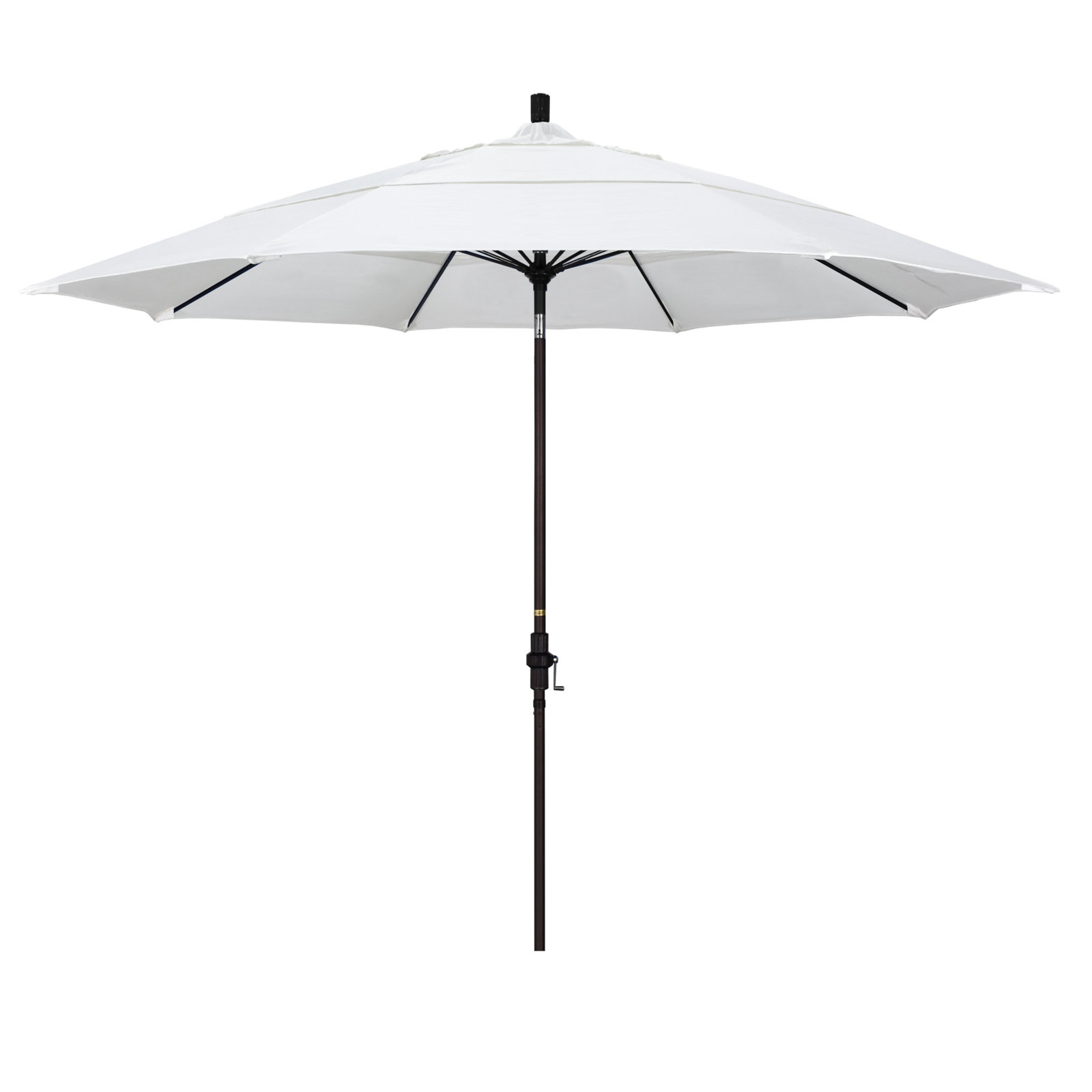 Brent 132'' Sunbrella® Outdoor Umbrella, Natural- Pacifica