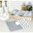 Cotton Stripe Jacquard Dish Cloth Kitchen Towel-1881519140