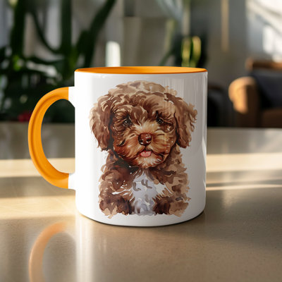 Watercolor Chihuahua Design 11oz Coffee Mug