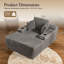 Méridienne surdimensionnée rembourrée de 66,78 po avec coussin Nathasa-906850139
