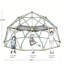 13Ft Geometric Dome Climber Play Centre, Kids Climbing Dome Tower With Hammock