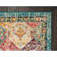 Tapis abstrait doré / vert Galyean-31820883