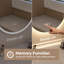 Oval Lighted Frameless Wall Mounted Accent Mirror-1595390810