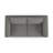 Lockheart 64” 3-Seat Modular  Sofa Smoke Roll Arm-126757859