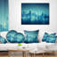 Coussin Cityscape New York at Night-29827880-29854338