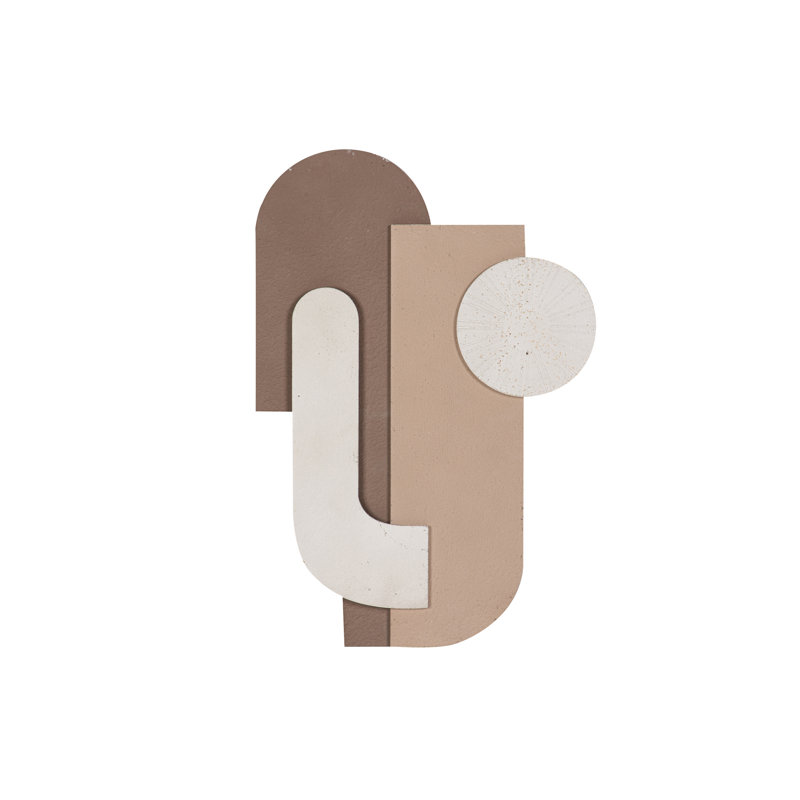Abstract Wall Decor on Metal