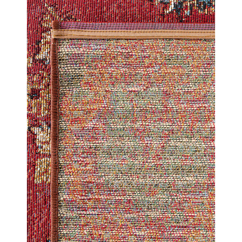 Indoor/Outdoor Traditional Area Rug, Rectangle 7'10" x 10'