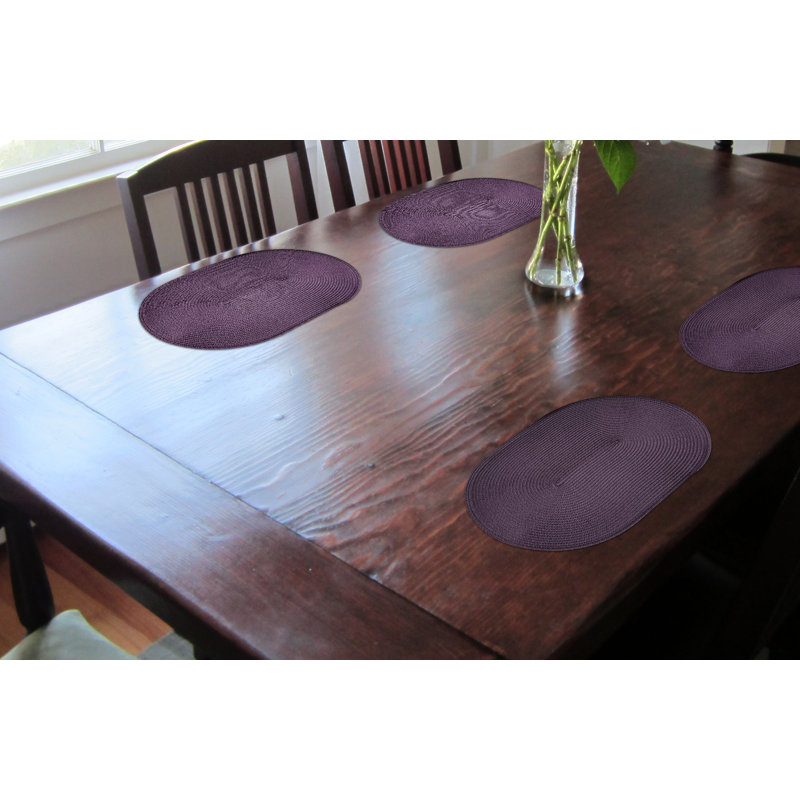 Ensemble de napperons 6 pièces Tigela, Mauve