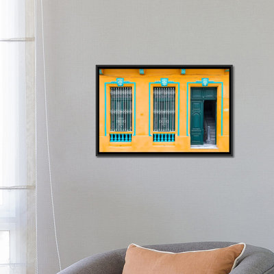 " Havana Orange Façade " Color Photography