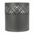 Lattice Stainless Steel Round Utensil Crock