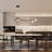 5 - Light Black LED Unique/Statement Pendant